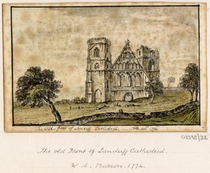 一連のスケッチ、イギリス、大陸、アメリカの景色 1772-1778 (水彩) 作： British School