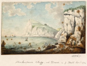 一連のスケッチ、イギリス、大陸、アメリカの景色 1772-1778 (水彩) 作： British School