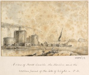 一連のスケッチ、イギリス、大陸、アメリカの景色 1772-1778 (水彩) 作： British School