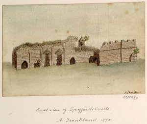 一連のスケッチ、イギリス、大陸、アメリカの景色 1772-1778 (水彩) 作： British School