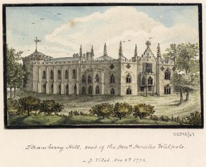 一連のスケッチ、イギリス、大陸、アメリカの景色 1772-1778 (水彩) 作： British School