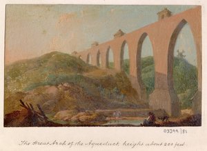 Uma série de esboços, vistas na Grã-Bretanha, no continente e na América 1772-1778 (pintura a óleo) 作： British School