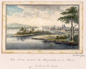 一連のスケッチ、イギリス、大陸、アメリカの景色 1772-1778 (水彩) 作： British School