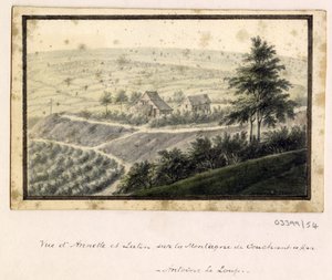 一連のスケッチ、イギリス、大陸、アメリカの景色 1772-1778 (水彩) 作： British School