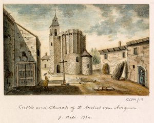 一連のスケッチ、イギリス、大陸、アメリカの景色 1772-1778 (水彩) 作： British School