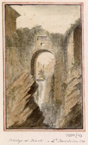 一連のスケッチ、イギリス、大陸、アメリカの景色 1772-1778 (水彩) 作： British School