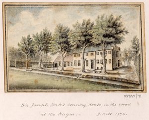 一連のスケッチ、イギリス、大陸、アメリカの景色 1772-1778 (水彩) 作： British School