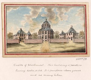 一連のスケッチ、イギリス、大陸、アメリカの景色 1772-1778 (水彩) 作： British School