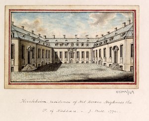 一連のスケッチ、イギリス、大陸、アメリカの景色 1772-1778 (水彩) 作： British School