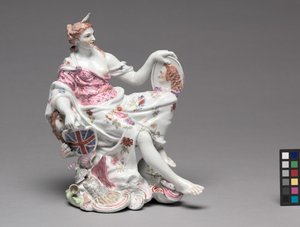 ブリタニア、ロングトンホール磁器工場、1756年頃 作： British School