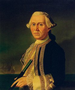 ジェームズ・ファーガソン大尉（1723～1793年） 作： British School