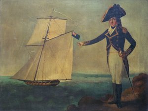 ジョン・クリスポ中佐（1773-1841） 作： British School