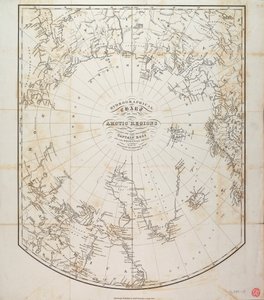 北極地方の水路図 作： British School