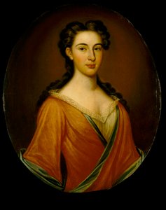 エドマンド・ネルソン夫人（1698-1789） 1720年頃 油彩・カンヴァス 作： British School