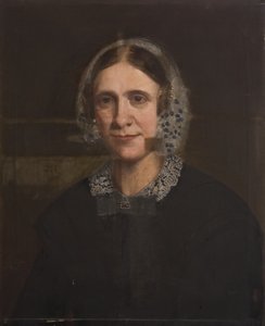 見知らぬ女性の肖像 作： British School