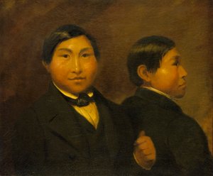 カラシルスアック（エラスムス・アウグスティン・カリヒルア）1851年頃（油彩・カンヴァス） 作： British School