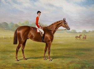 サー・ヒューゴ、1892年のダービーの勝者 作： British School