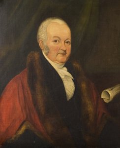 サー・スキアーズ・リュー、コベントリー市長 1815 (c.17611828)、c.1822 (キャンバスに油彩) 作： British School