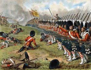 1854年のアルマの戦いでの第93サザーランドハイランダーズの前進 - 「ハーパーの若者たち」
