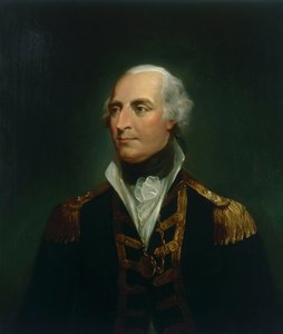 サー・ロジャー・カーティス副提督（1746-1816） 作： British School