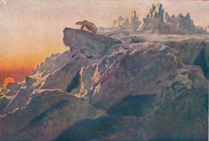 マンの足音を超えて、1894 1909 作： Briton Riviere