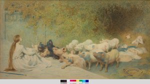  作： Briton Riviere