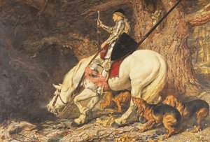 イン・マヌス・トゥアス・ドミネ 作： Briton Riviere