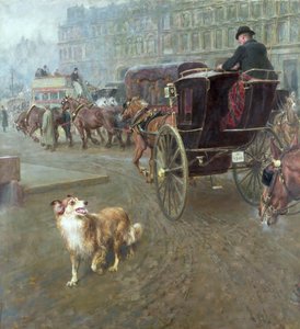 紛失または迷走、1905 作： Briton Riviere