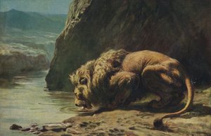 キングドリンク、1881年、1922年。 作： Briton Riviere