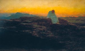 「荒野の誘惑」、1898年。