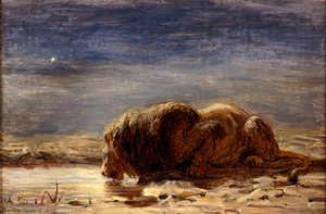 王の飲み物、1875 作： Briton Riviere