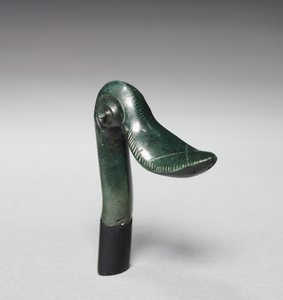 ダックヘッドフィニアル、紀元前1400年〜1300年 作： Bronze Age