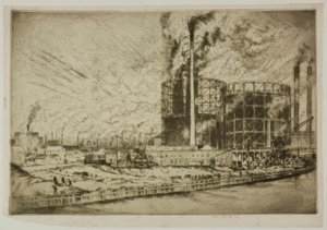 シカゴ - ガスタンクタウン、29番街とリバー通り