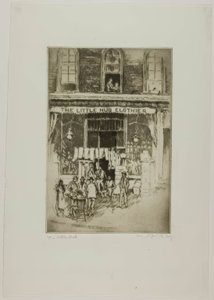 シカゴ - リトル・ハブ、サウス・クラーク通りとハリソン通りの交差点