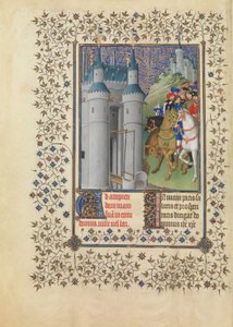 ジャン・ド・フランスのベル・ヒュール、デュク・ド・ベリー 作： Brothers Limbourg