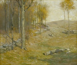 1909 年秋。 作： Bruce Crane