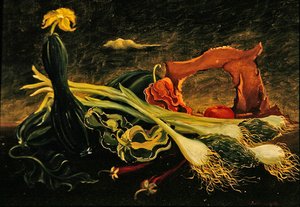 静物（キャンバスに油彩） 作： Bruce Hollingsworth