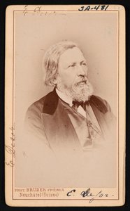 ピエール・ジャン・エドゥアール・デゾールの肖像 1811-1882年、1882年以前。 作： Bruder Freres