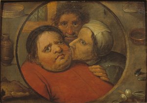 1600年のカーニバルと四旬節 作： Bruegel