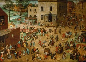 子供のゲーム、1560 作： Bruegel