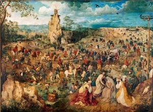 十字架を運ぶキリスト、1564年