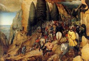 セントポールの改宗 作： Bruegel