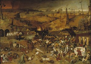 死の勝利、約1562-1563 作： Bruegel