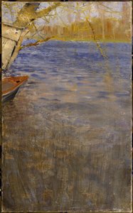 海沿い、春の日 作： Bruno Andreas Liljefors