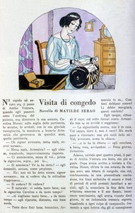 「別れの訪問 作： Bruno Santi