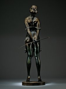 乗馬用作物、1925年頃（ブロンズ）（940322も参照） 作： Bruno Zach