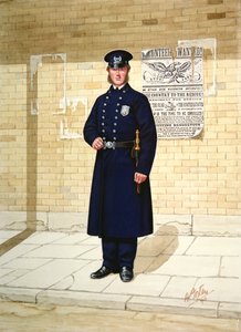 1863年の警察官