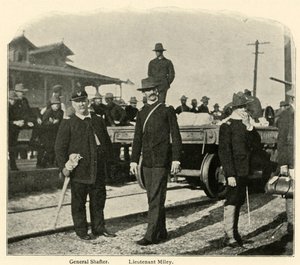 1898年6月、1899年6月、スペインとアメリカの戦争、ポートタンパに到着。