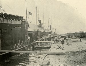 ドックで、6月10日、スペイン-アメリカ戦争、1898年、1899年。 作： Burr McIntosh