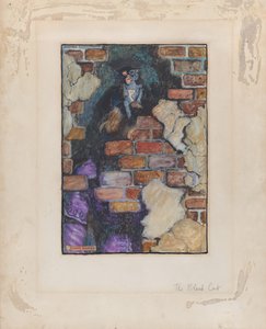 エドガー・アラン・ポーの「Selected Tales of Mystery」の黒猫、1909年、1909年。